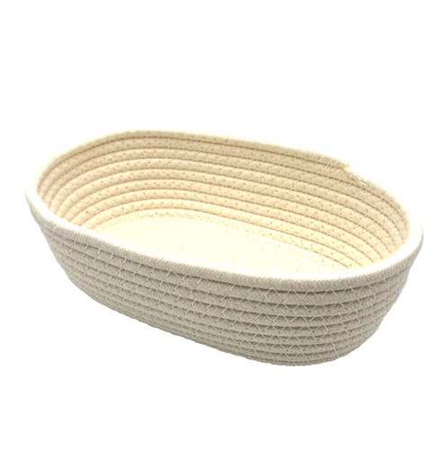 Cotton rope storage basket - cotton,